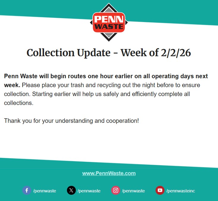 Penn Waste Collection Update 2026_02_02